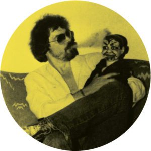 Terry Allen and the Panhandle Mystery Band: <em>Smokin the Dummy</em> Button